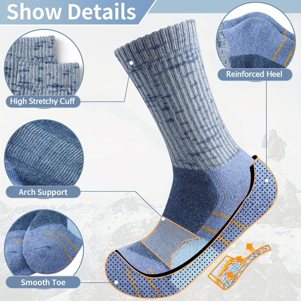 5 paia di calzini invernali da - Thermal Sock Wool recensione e prezzo