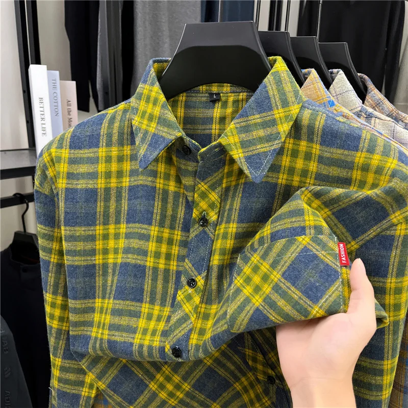 Camicie da uomo a maniche lung - Flannel Shirt Lined recensione e prezzo