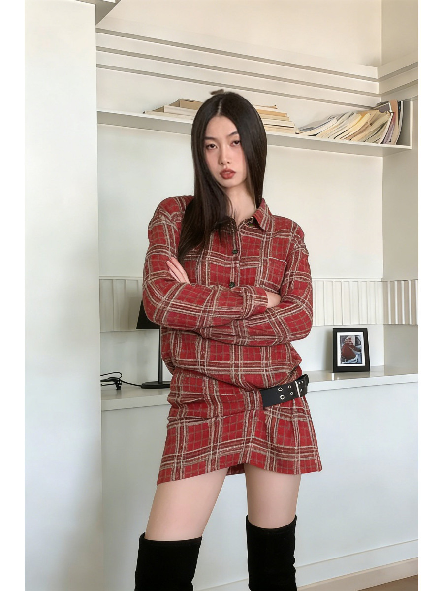 Abito Camicia in Flanella a Qu - Flannel Shirt Lined recensione e prezzo